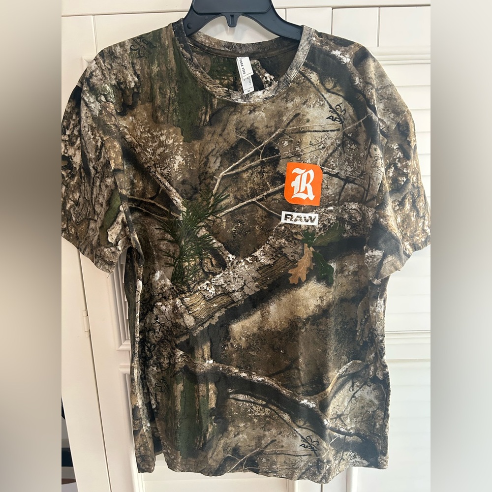 RAW ATHLETICS Camouflage T-Shirt XL make an offer